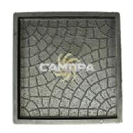 Форма тротуарной плитки 71/6 Квадрат Паутинка