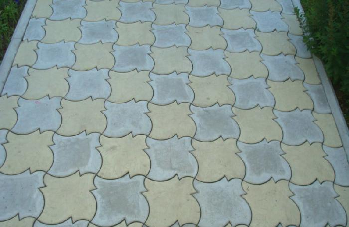 Форма для тротуарной плитки Лист клена фото 2