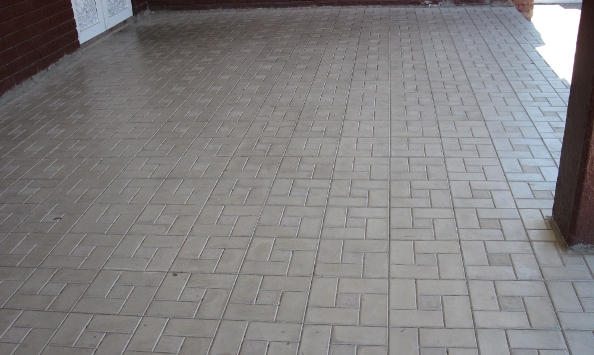 Форма С2 Квадрат Калифорния 30х30х3 см фото 3